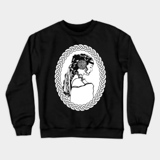 Space Queen Sketch (Meadow Picnic Version) Crewneck Sweatshirt